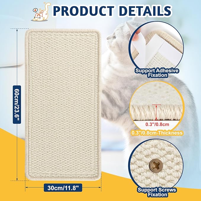 Wall Corner Cat Scratcher | Cat Scratcher Wall Mounted - Image 7