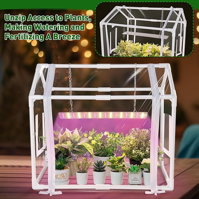 Meonum Mini Greenhouse for Indoor Outdoor, Portable Green House - Image 7