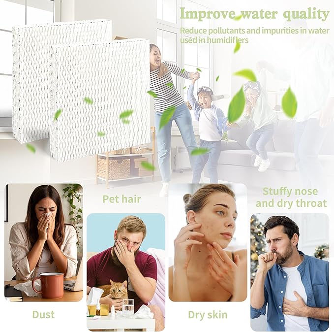 HC22P Humidifier Filter Pad Replacement, 4 Pack Compatible - Image 6