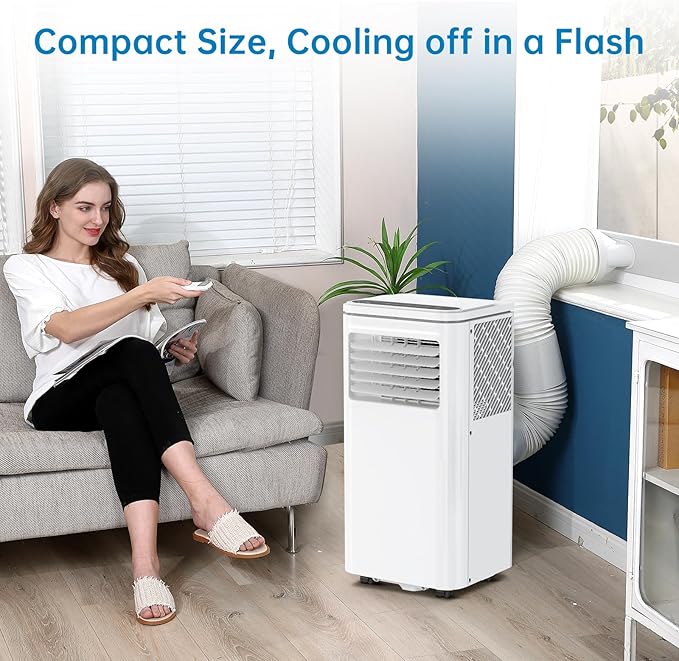 GarveeLife 10000 BTU Portable Air Conditioner, 3-in-1 Cooling, Dehumidifier & - Image 7