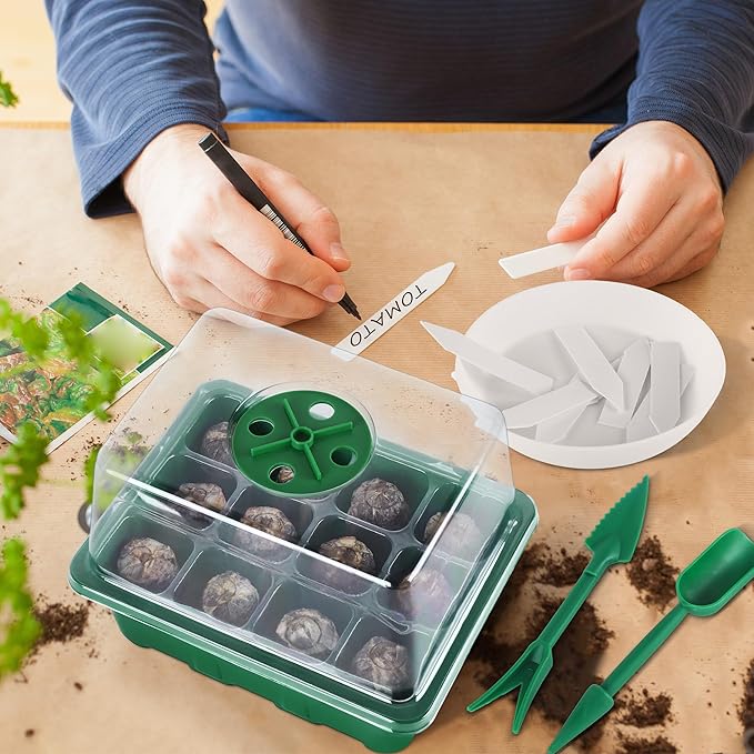 10 Sets Seed Starter Tray Kit Seed Starter Trays - Image 7