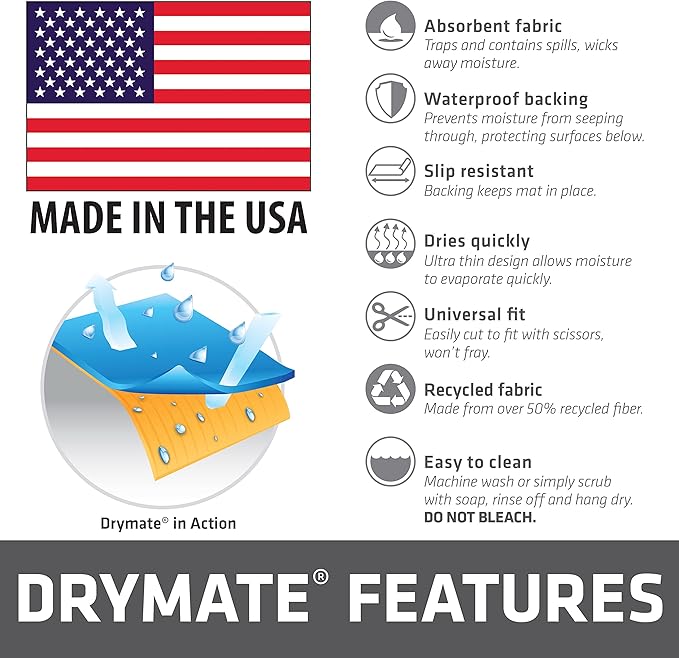 Drymate Premium XL Under Sink Mat, Waterproof Cabinet Protection Mats - Image 7