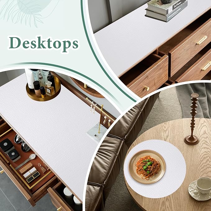 Drawer and Shelf Liner for Kitchen Cabinet: 12 in X 20 Ft Non Slip Waterproof - Image 9