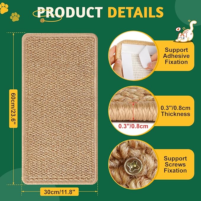 Corner Cat Scratcher | Cat Scratchers Wall Mounted - Image 7