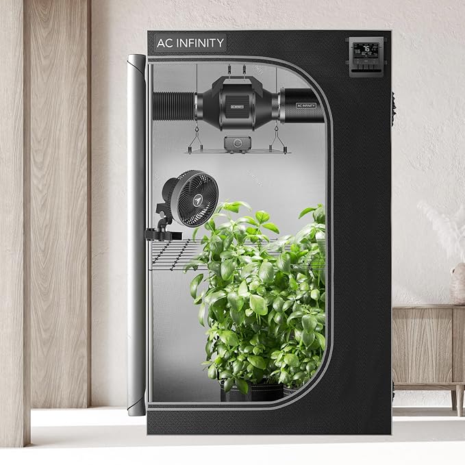 AC Infinity Advance Grow System 3x3, 3-Plant Kit, WiFi-Integrated Grow Tent Kit - Image 8
