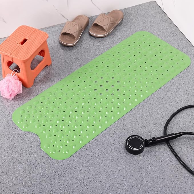 Anti-Slip Bathtub Shower mat, 39.3×15.7 inch(Approximately 100 × 40cm) Soft - Image 8