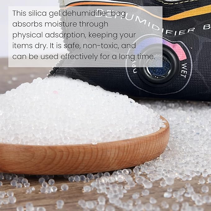 400g Rechargeable Moisture Absorbers, Car Dehumidifier Bag, Microwave Fast - Image 7