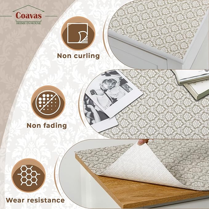 Coavas Extra Grip Thickened Shelf and Drawer Liner - Image 9