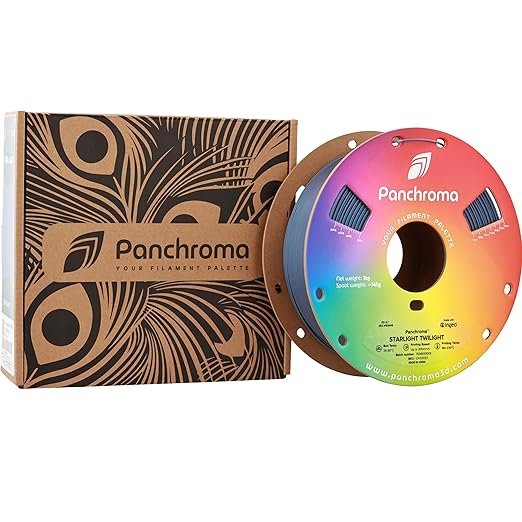 Polymaker Panchroma Blue Color Changing PLA, Glitter Starlight Twilight 3D - Image 9