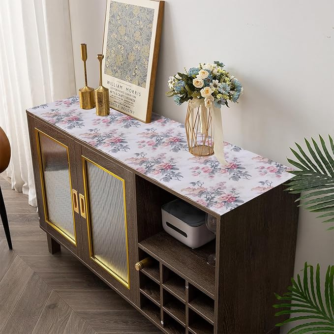 Drawer and Shelf Liner for Cabinets, Non-Adhesive and Strong Non-Slip Vintage - Image 9