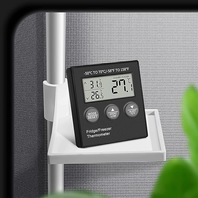 Generic 2 PCS Grow Tent Corner Shelf, 16 mm Grow Tent Accessories - Image 7