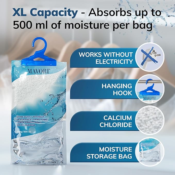 Hanging Moisture Absorber Bags, Dehumidifier Bags - Image 8