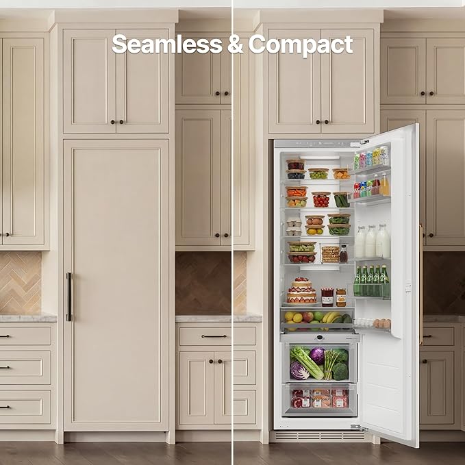 Ca'Lefort Panel Ready Refrigerator Dual Zone, Built-in panel-ready fridge - Image 7