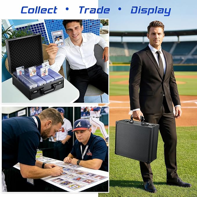 Card Storage Box for 3" x 4" 35pt Toploaders, Sports Cards Case - Image 6