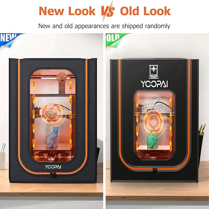 3D Printer Enclosure with LED Lighting, Fireproof Dustproof Tent Constant - Image 9