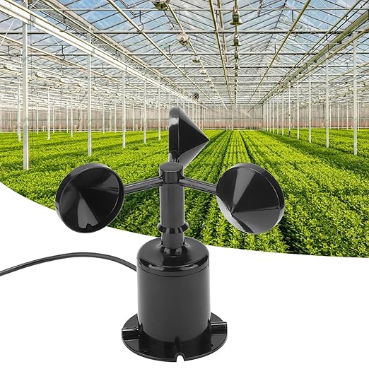 0-70Ms Environmental Output Pulse Type Three Cup Wind Speed Sensor Anemometer - Image 9