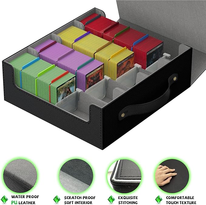 Trading Card Storage Box, MTG Deck Box, Card Storage Box, Bulk Card Storage - Image 8