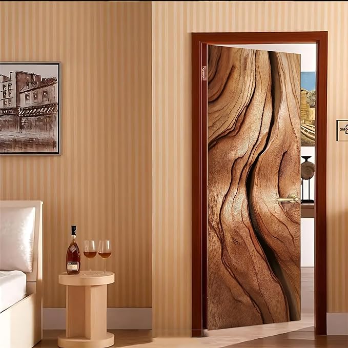 3D Door Decals Stickers, Peel Stick Wall Murals Vinyl Wallpaper Self-Adhesive - Image 7