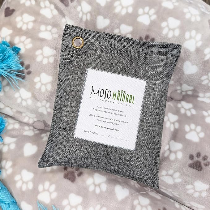 Moso Natural Air Purifying Bag 500g Premium Bamboo Charcoal Odor Absorber - Image 10