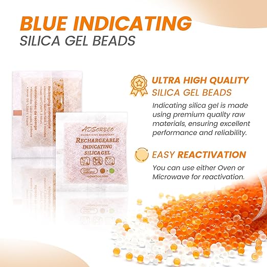 ADSorbco 50 Gram Silica Gel Packets – Desiccant Packs - Image 8