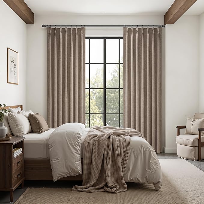 92 Inch Blackout Curtains for Living Room Thermal Noise Reduction Sliding Door - Image 7
