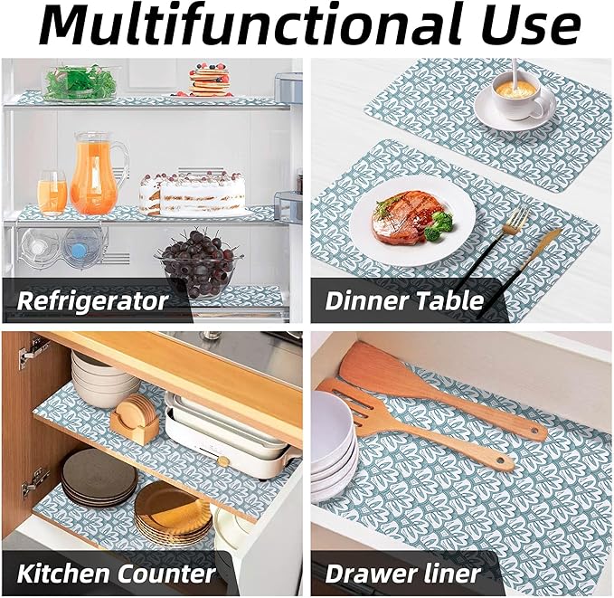 12" W x 60" L Floral Drawer and Shelf Liner - Image 9