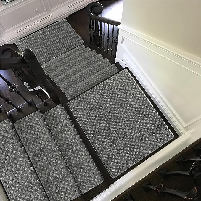 PURE ERA Carpet Stair Tread Landing Mat Tape Free Self Adhesive Non Slip Skid - Image 6