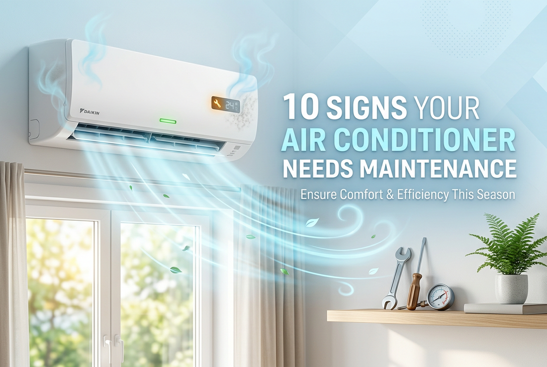 10 Signs Your Air Conditioner Needs Maintenance