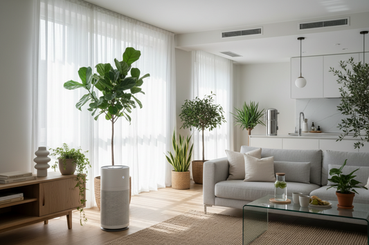Creating a Healthier Living Space with Water Filtration, Air Purification, and Proper Ventilation