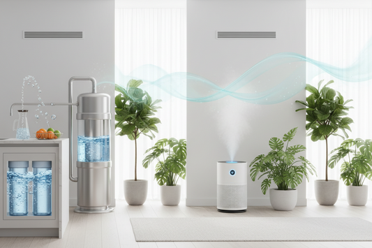 Fresh Air Meets Clean Water: How Water Filtration & Softeners, Airflow & Air Quality & Humidifier Parts & Accessories Create a Healthier Home