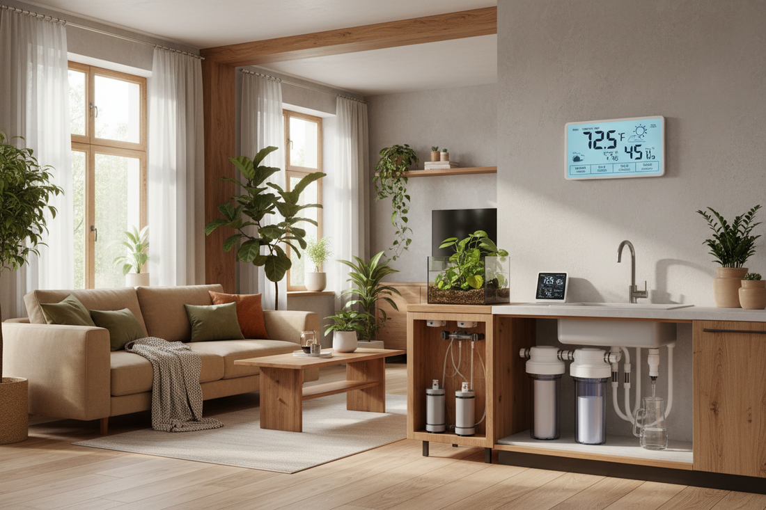 Intelligent Environmental Monitoring Systems: Water Filtration & Softeners, Thermometers & Weather Instruments, and Air Pump Accessories for Precision-Controlled Living