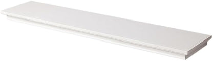 AHDECOR White Floating Shelves Wall Mounted, Deeper Wall Storage Shelf - Image 6