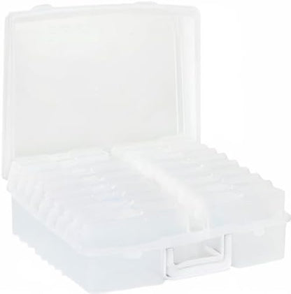 novelinks Transparent 4" x 6" Photo Organizers and Photo Storage Box - Image 8