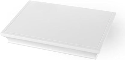 AHDECOR White Floating Shelves Wall Mounted, Deeper Wall Storage Shelf - Image 6