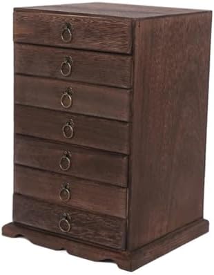 Multi-Layer Solid Wood Jewelry Storage Box - Image 3