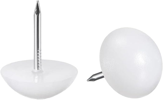 uxcell Furniture Feet Nail Plastic Glide Nails Chair Table Leg Protector Pads by uxcell