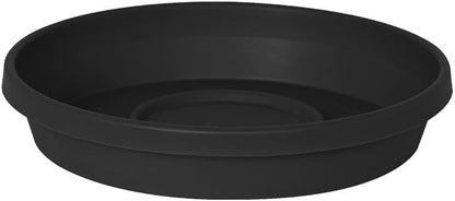 Bloem Terra Resin Saucer Tray: 4.75" Bottom Width by Bloem