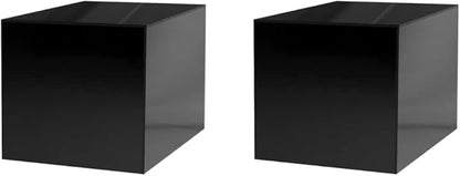 2 Pack 4" Acrylic Display Riser Box by MarketingHolders