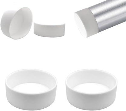 4" Silicone Chair Leg Floor Protectors, Rubber Chair Leg Caps, Non-Slip by EASYEAH