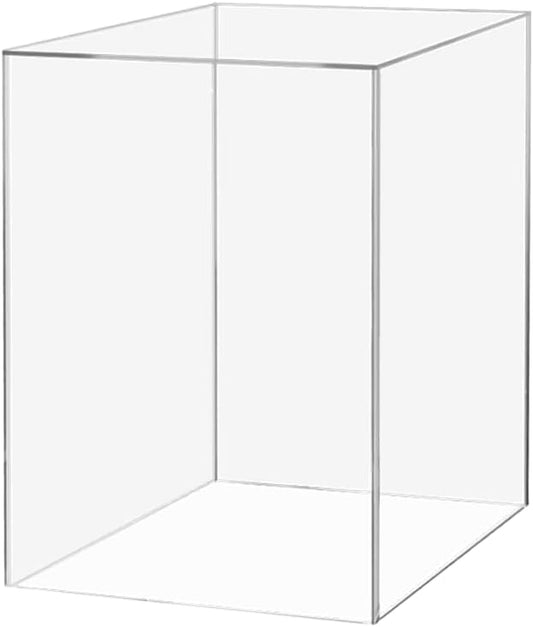 4" x 4" x 6" Clear Acrylic Display Box by MarketingHolders