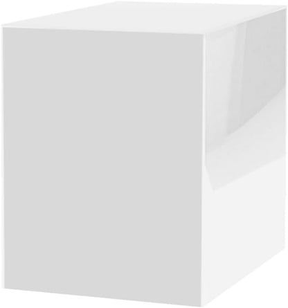 12" x 12" x 16" White Acrylic Display Box by MarketingHolders