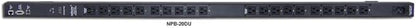netBooter NPB-20DU Remote Switched & Metered 0-U 20 Outlet Power Strip/PDU by SynaccessNetworkInc