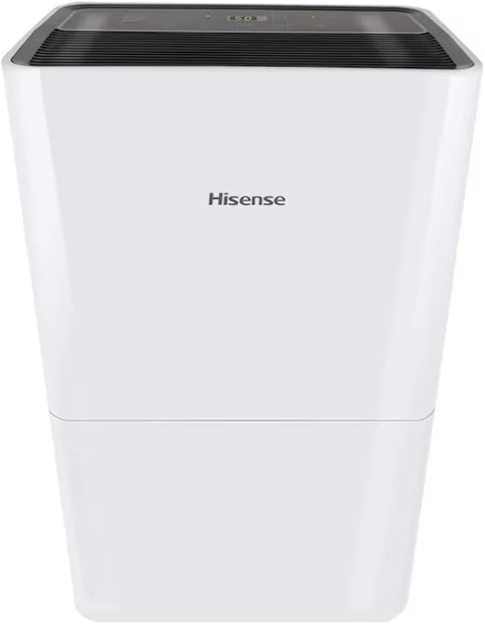 Hisense ConnectLife Smart Control 50 Pint 3-Speeds Dehumidifier, 3 Fan Speeds by Amazon+Renewed