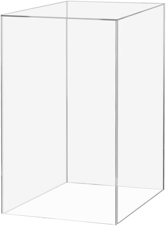 Acrylic Plinth Display Riser Box by MarketingHolders