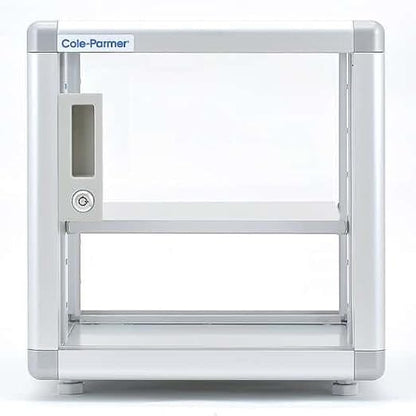 Cole-Parmer Desiccator Cabinet, Aluminum Frame, One Shelf: 50 L - Image 2