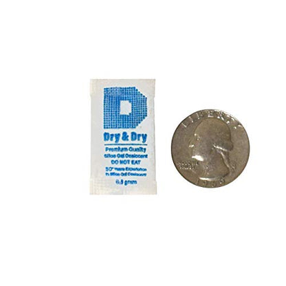 Dry & Dry 0.5 Gram Silica Gel Packets Desiccants Silica Gel Packs by DryDry