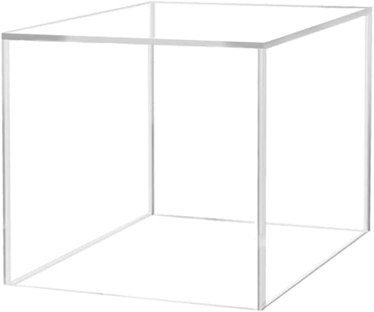 Baseball Display Box Clear Acrylic Cube 4" Square Memorabilia Showcase Dust by MarketingHolders