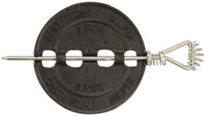 BM0051A Imperial Manufacturing Damper 6" Diameter Cast Iron by Unknown
