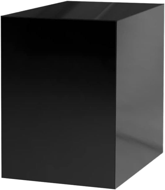 Acrylic Display Riser Box with One Open Side No Lid 12" x 12" x 19" Versatile by MarketingHolders