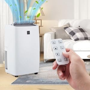 14, 000 BTU Portable AC Unit– 4-in-1 Portable Air Conditioner - Image 5